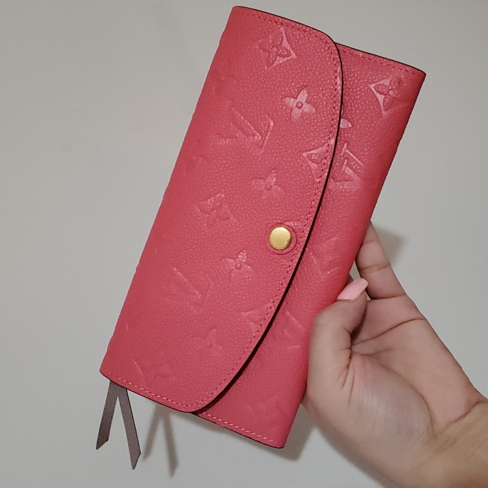 Authentic LV Emilie Wallet in Blossom Empriente